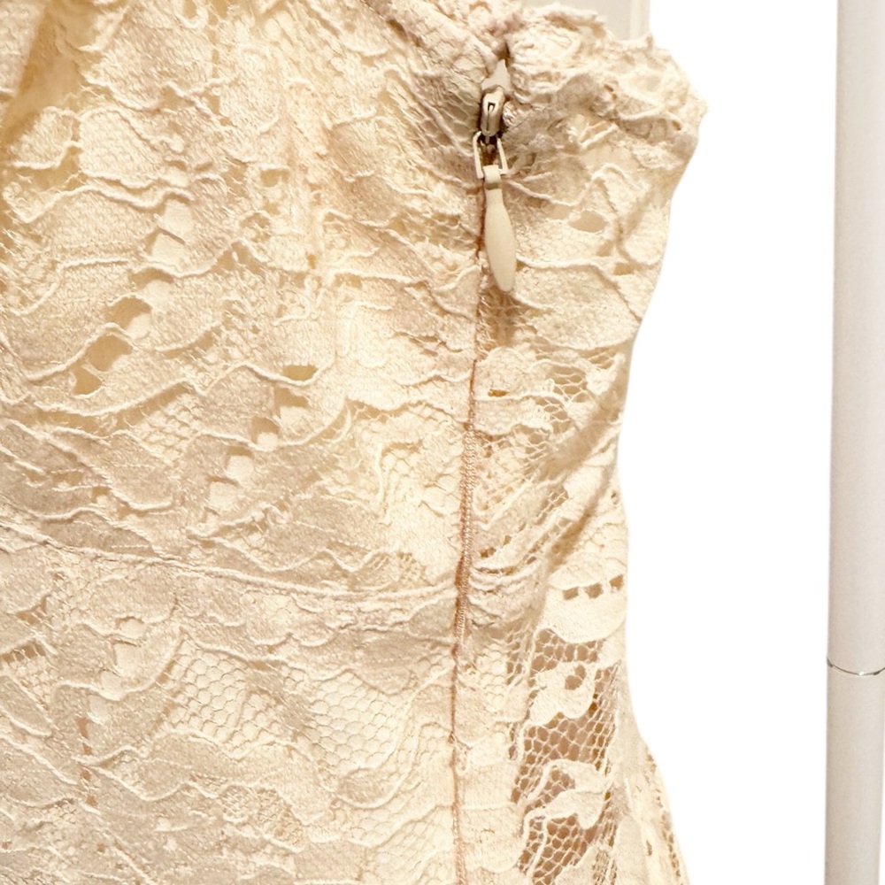 LoveShackFancy | Hopely Dress In Buttercream - Lace - Romantic - Feminine - Picture 7 of 12